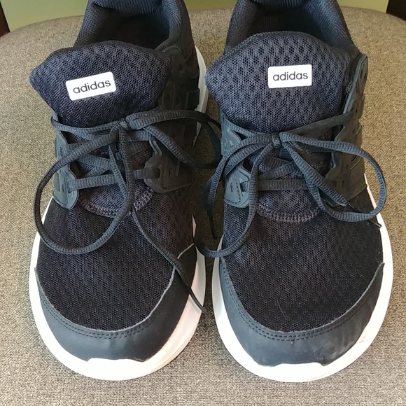 ADIDDAS/O, SIZE US 9, BLACK COLOR, GOOD CONDITION with some marks (see pictures) - Picture 2 of 14